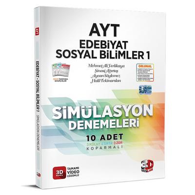 3D Yayınları Ayt Edebiyat Sosyal Bilimler 1 Simülasyon Denemeleri