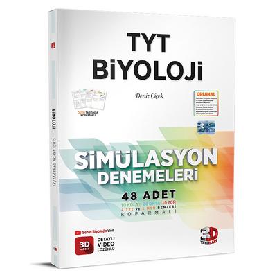 3D Yayınları Tyt Biyoloji Simülasyon 48 Deneme