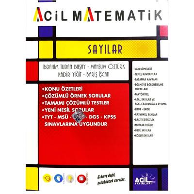 Acil Yayınları TYT Matematik Sayılar