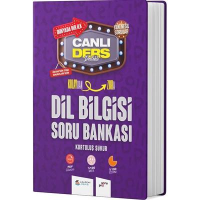 Akademi Denizi KPSS Dil Bilgisi Kolaydan Zora Canlı Ders Soru Bankası