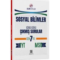 Alan Yayınları TYT MSÜ Sosyal Bilimler Son 7 Yıl Konu Konu Çıkmış Sorular 