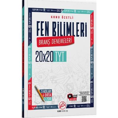 Alan Yayınları TYT Fen Bilimleri Konu Özetli 20 x 20 Branş Denemeleri