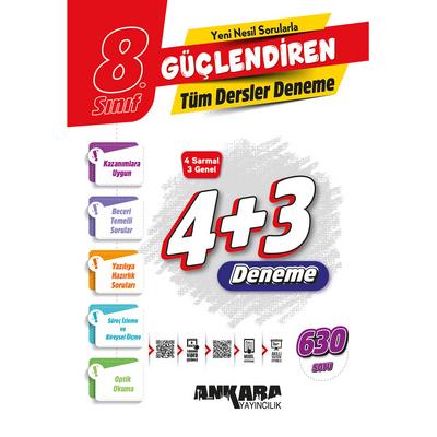 Ankara Yayıncılık LGS 8. Sınıf Güçlendiren Tüm Dersler Denemeler