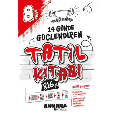 Ankara Yayıncılık LGS 8. Sınıf 14 Günde Güçlendiren Tatil Kitabı