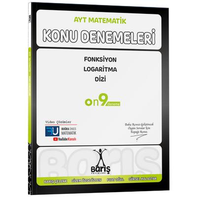 Barış Çelenk Yayınları AYT Matematik Fonksiyon Logaritma Dizi Konu Denemeleri