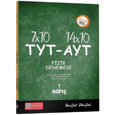 Barış Çelenk Yayınları Tyt Ayt Fizik Denemesi