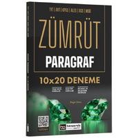 Benzersiz Akademi Yayınları TYT AYT KPSS ALES DGS MSÜ Zümrüt Paragraf 10 x 20 Deneme