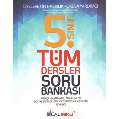 Bilal Işıklı Yayınları 5. Sınıf 2025 Tüm Dersler Soru Bankası