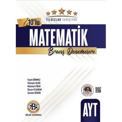 Bilgi Sarmal AYT Matematik Yıldızlar Yarışıyor 10 Branş Denemesi