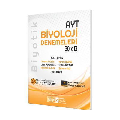 Biyotik Yayınları Ayt Biyoloji Denemeleri