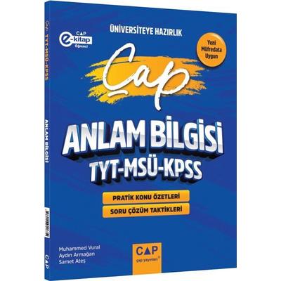 Çap Yayınları TYT MSÜ KPSS Türkçe Anlam Bilgisi Üniversiteye Hazırlık