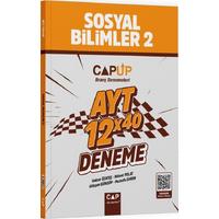 Çap Yayınları AYT Sosyal Bilimler 2 12 X 40 Up Deneme