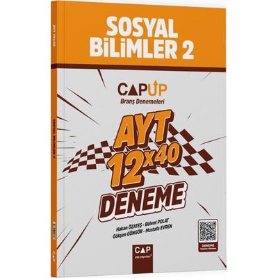 Çap Yayınları AYT Sosyal Bilimler 2 12 X 40 Up Deneme