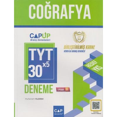 Çap Yayınları Tyt Coğrafya Deneme