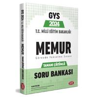 Data Yayınları 2024 Milli Eğitim Bakanlığı Memur Tamamı Çözümlü GYS Soru Bankası