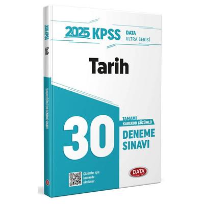 Data Yayınları 2025 KPSS Ultra Serisi Tarih 30 Deneme Sınavı