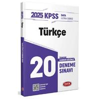 Data Yayınları 2025 KPSS Ultra Serisi Türkçe 20 Deneme Sınavı