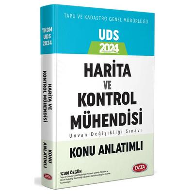 Data Yayınları 2024 Tapu ve Kadastro Genel Müdürlüğü Harita ve Kontrol Mühendisi Unvan Değişikliği Sınavı Konu Anlatımlı