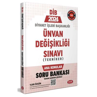 Data Yayınları 2025 Diyanet İşleri Başkanlığı Ünvan Değişikliği Sınavı Tekniker Ana Konular Soru Bankası - Karekod Çözümlü