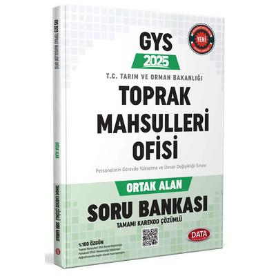 Data Yayınları 2025 Toprak Mahsulleri Ofisi (TMO) GYS Ortak Alan Soru Bankası - Karekod Çözümlü