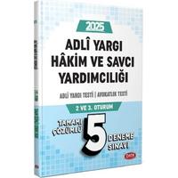 Data Yayınları 2025 Adli Yargı Hakim ve Savcı Yardımcılığı Adli Yargı Avukatlık Testi 5 Deneme