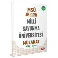 Data Yayınları 2024 Milli Savunma Üniversitesi (MSÜ) Mülakat Çıkmış Sorular ve Cevapları