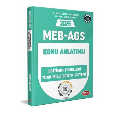 Data Yayınları 2025 MEB - AGS Eğitimin Temelleri - Türk Milli Eğitim Sistemi Konu Anlatımlı