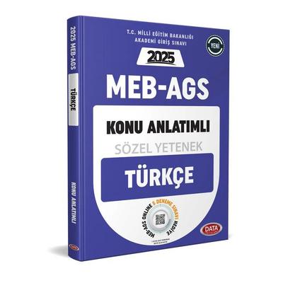 Data Yayınları 2025 MEB - AGS Sözel Yetenek (Türkçe) Konu Anlatımlı