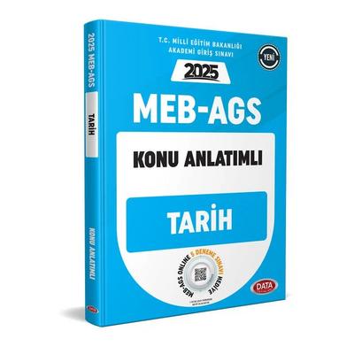 Data Yayınları 2025 MEB - AGS Tarih Konu Anlatımlı