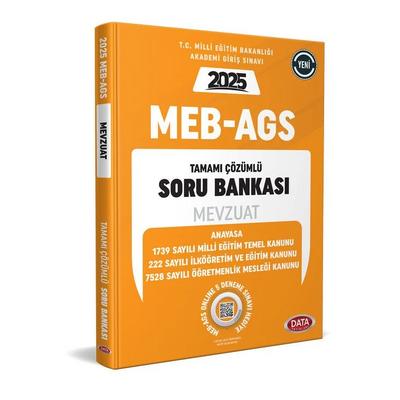 Data Yayınları 2025 MEB - AGS Mevzuat Soru Bankası