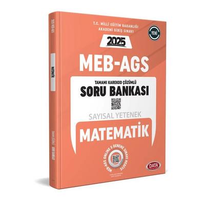 Data Yayınları 2025 MEB - AGS Sayısal Yetenek (Matematik) Soru Bankası - Karekod Çözümlü