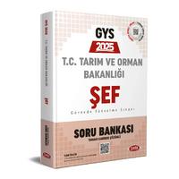 Data Yayınları 2025 Tarım ve Orman Bakanlığı Şef GYS Soru Bankası - Karekod Çözümlü