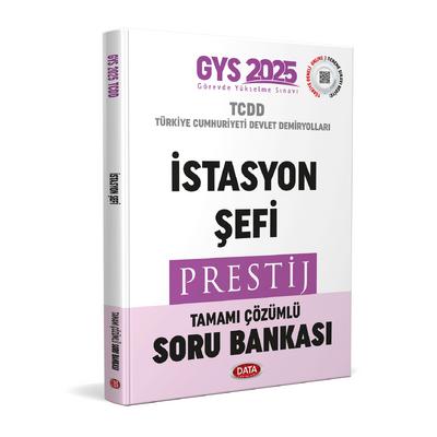 Data Yayınları 2025 TCDD GYS İstasyon Şefi Prestij Tamamı Çözümlü Soru Bankası