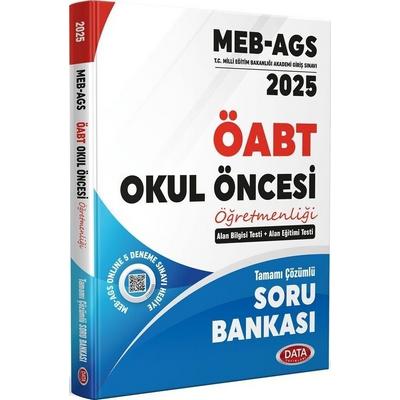 Data Yayınları 2025 MEB AGS ÖABT Okul Öncesi Öğretmenliği Tamamı Çözümlü Soru Bankası