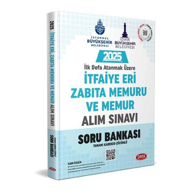 Data Yayınları 2025 İtfaiye Eri, Zabıta Memuru ve Memur Alım Sınavı Soru Bankası - Tamamı Karekod Çözümlü