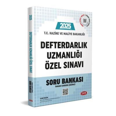 Data Yayınları 2025 Defterdarlık Uzmanlığı Sınavı Soru Bankası - Karekod Çözümlü