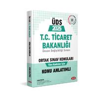 Data Yayınları 2025 T.C. Ticaret Bakanlığı Unvan Değişikliği Sınavı Ortak Konular Konu Anlatımlı