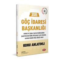 Data Yayınları 2025 Göç İdaresi Başkanlığı Sözleşmeli Personel Alım Sınavı Konu Anlatımlı