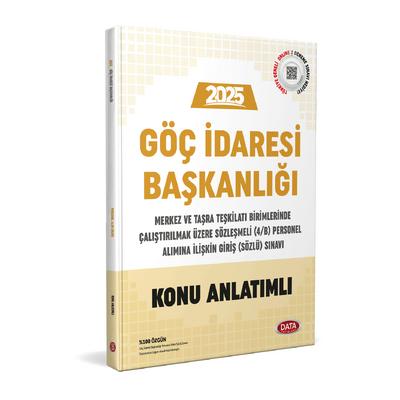 Data Yayınları 2025 Göç İdaresi Başkanlığı Sözleşmeli Personel Alım Sınavı Konu Anlatımlı