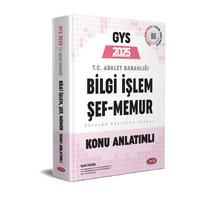 Data Yayınları 2025 Adalet Bakanlığı Bilgi İşlem (Merkez-Taşra) Şef (Taşra) Memur GYS Konu Anlatımlı