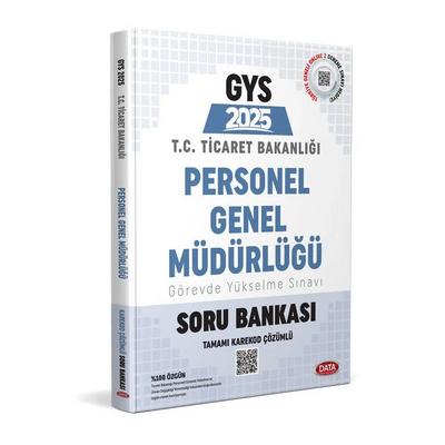 Data Yayınları 2025 Ticaret Bakanlığı Personel Genel Müdürlüğü GYS Soru Bankası - Karekod Çözümlü