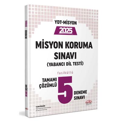 Editör Yayınları YDT Misyon Koruma 5 Deneme Sınavı