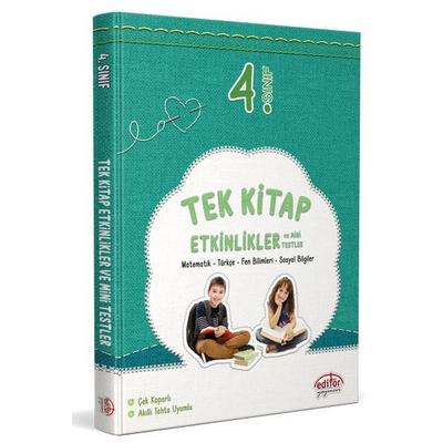 Editör Yayınları 4. Sınıf Tek Kitap Etkinlikler Ve Mini Testler