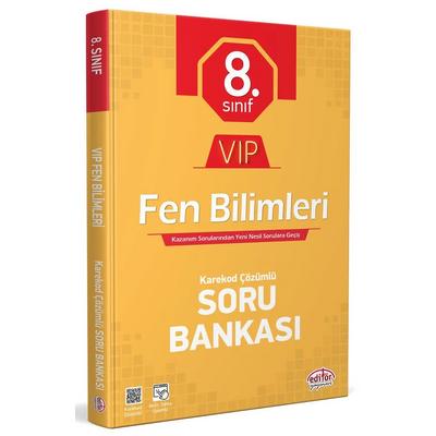 Editör Yayınları LGS 8. Sınıf VIP Fen Bilimleri Soru Bankası