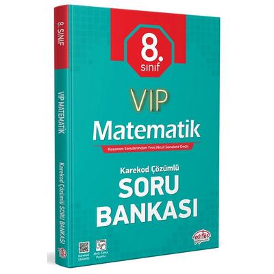 Editör Yayınları LGS 8. Sınıf VIP Matematik Soru Bankası