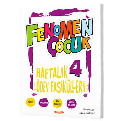 Fenomen Okul Yayınları 4. Sınıf Haftalık Ödev Fasikülleri