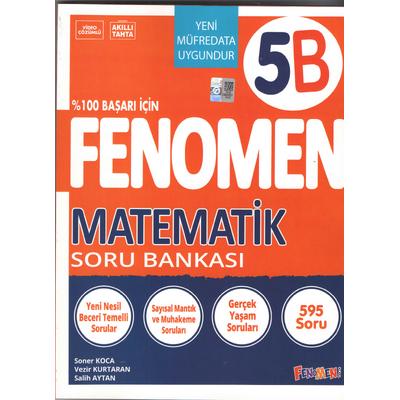 Fenomen Okul Yayınları 5. Sınıf Matematik B Soru Bankası