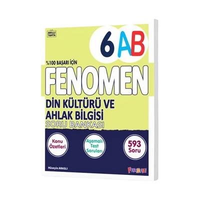 Fenomen Okul Yayınları 6. Sınıf Din Kültürü Ve Ahlak Bilgisi A-B Soru Bankası