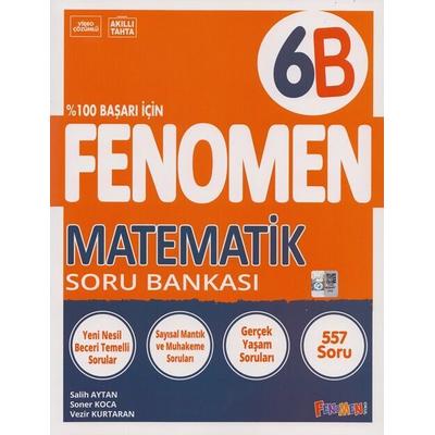 Fenomen Okul Yayınları 6. Sınıf Matematik B Soru Bankası