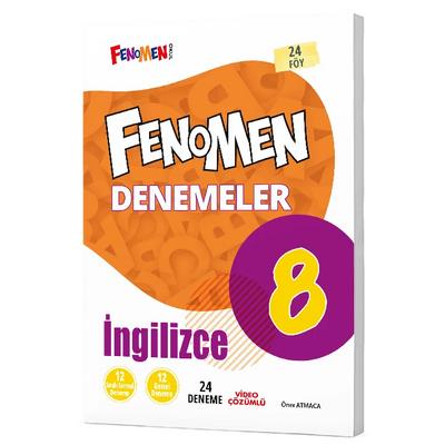 Fenomen Okul Yayınları LGS 8. Sınıf İngilizce Denemeleri